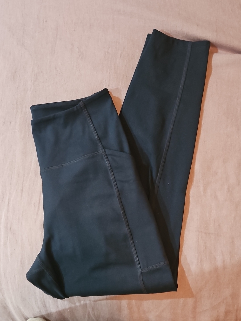 Girlfriend Collective Dark Blue Pocket Leggings